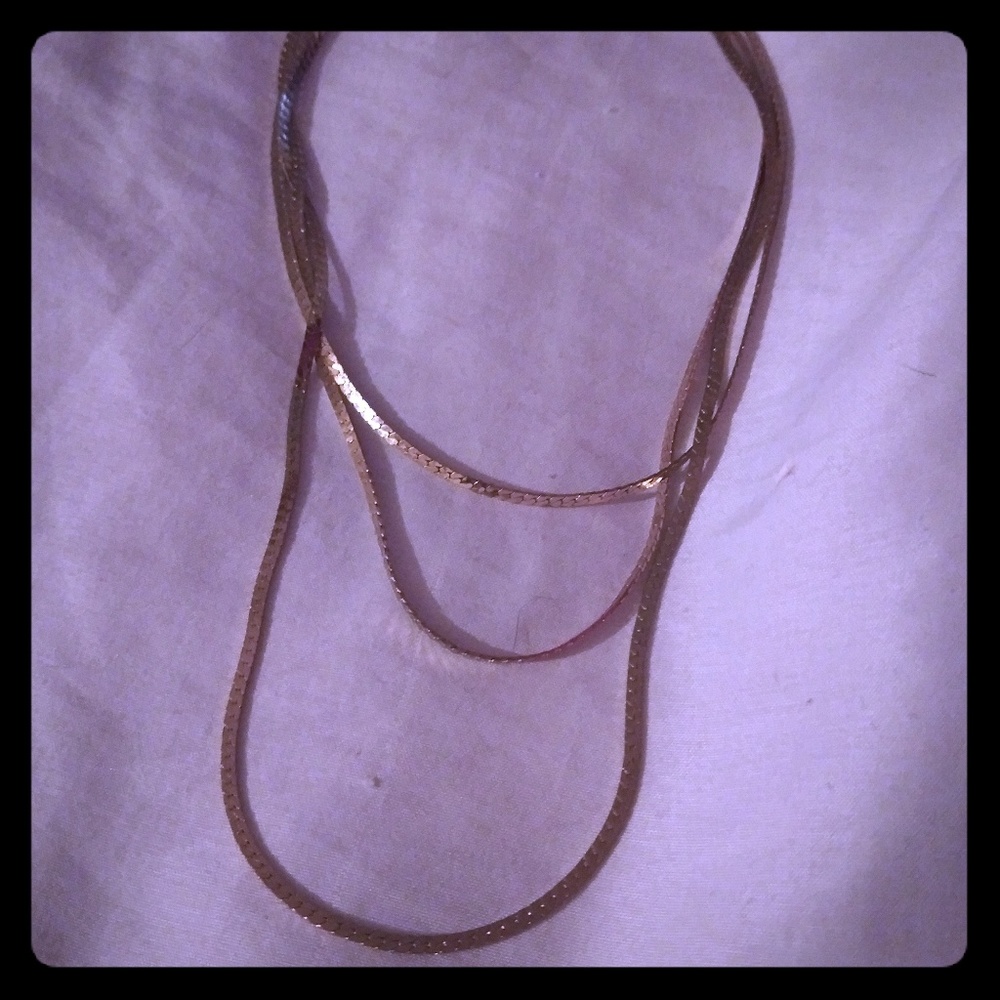 Gold choker